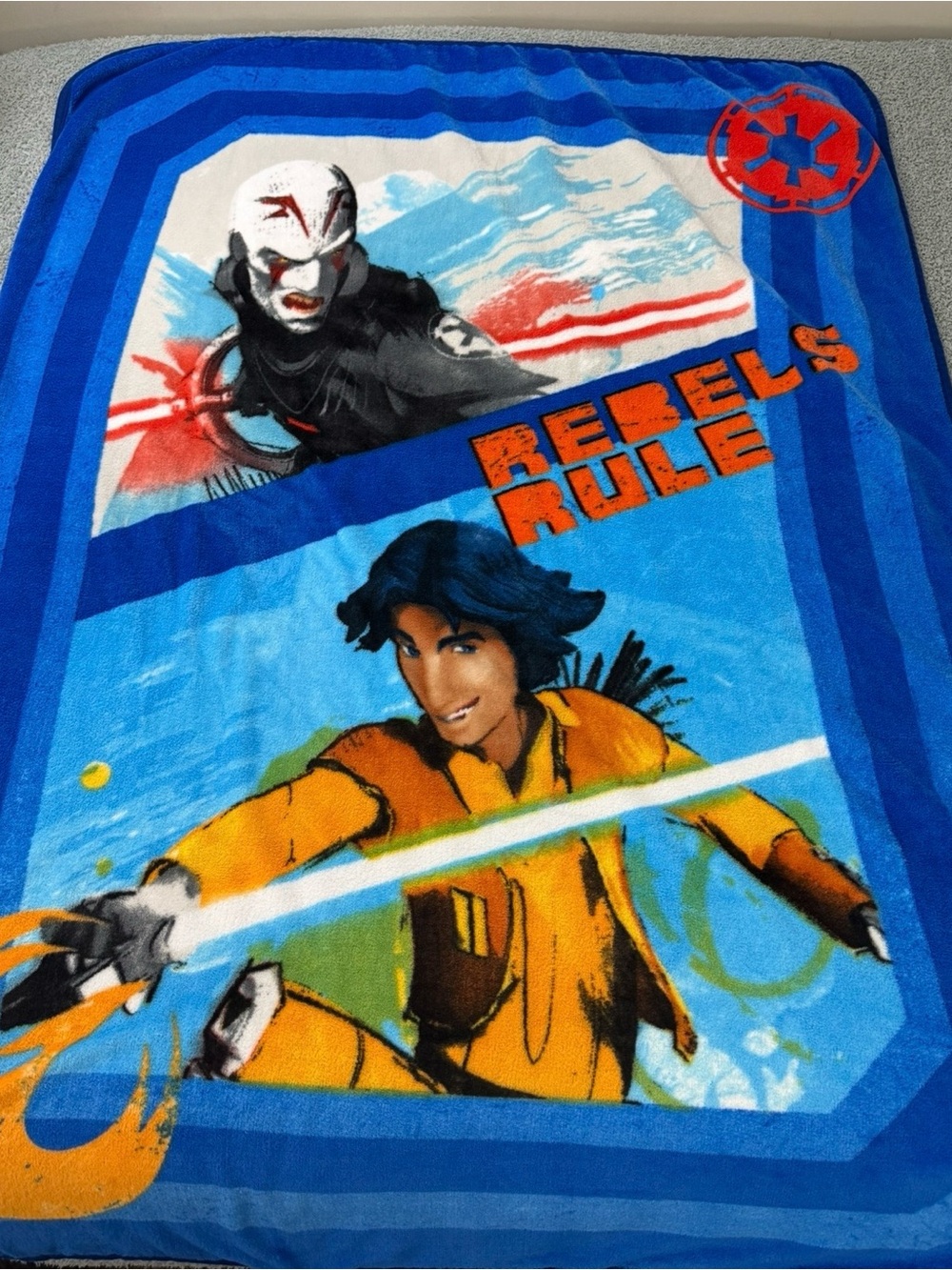 Star Wars Rebels Super Soft Plush 46” X 60” Throw